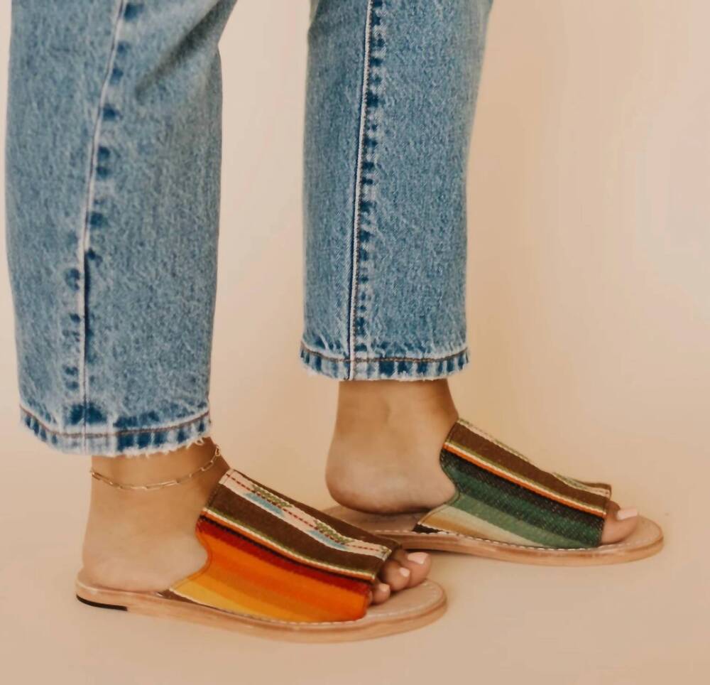 NEW AGAVE SKY women's tessa sandal in serape